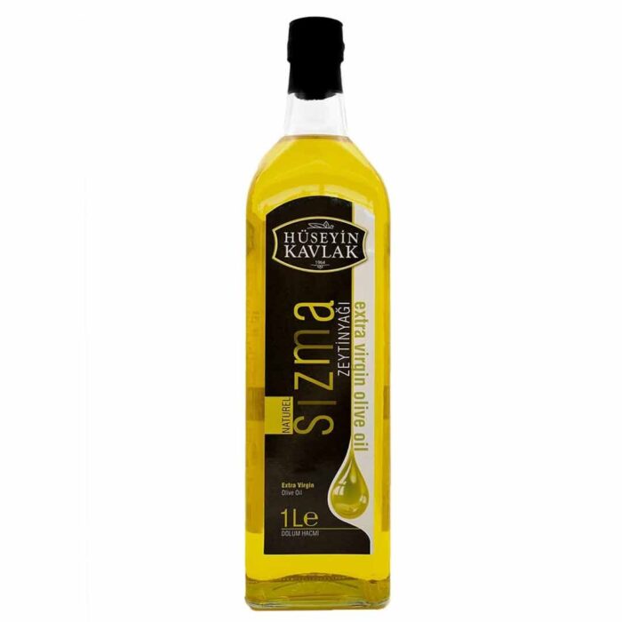 Hüseyin Kavlak Naturel Sızma Zeytinyağı 1 Lt Cam