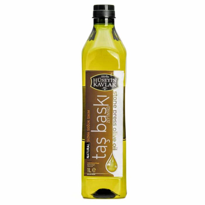 Hüseyin Kavlak Taş Baskı Zeytinyağı 1 Lt Pvc