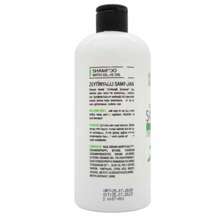 Hüseyin Kavlak Zeytinyağlı Şampuan 400 Ml
