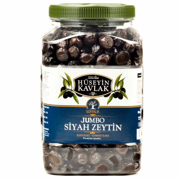 Hüseyin Kavlak Jumbo Siyah Zeytin 2 Kg Pvc